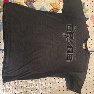 NBA Hardwood Classics Gray T-Shirt San Antonio Spurs Men's Size Large